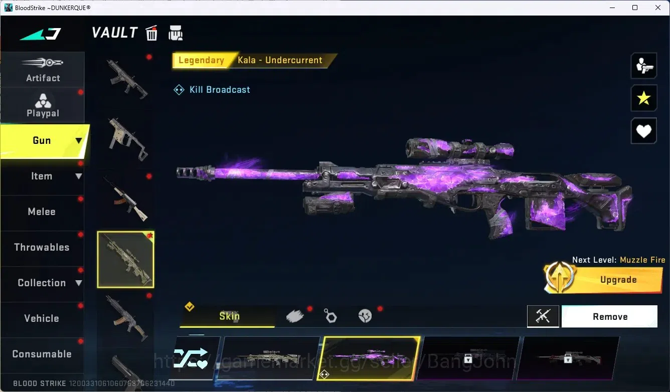 Blood Strike Accounts ASIA|Striker Ultra Zero - Agent Zero | Legendary K image 2