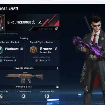 Blood Strike Collab Skin ASIA|Striker Ultra Zero - Agent Zero | Legendary K image 1