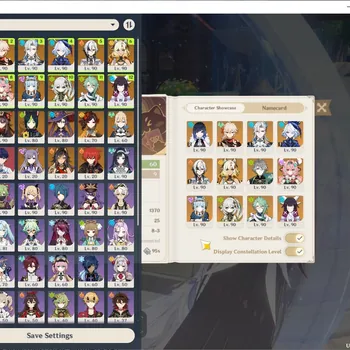 Genshin Impact Accounts End Game ASIA|Free HSR|AR 60|14 Limited
