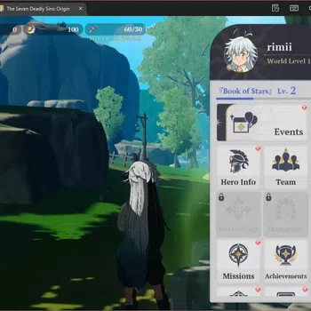 The Seven Deadly Sins: Origin Accounts EUROPE | Fresh Starter | Lv2 WL1 | 2 SSR Merlin, G image 1