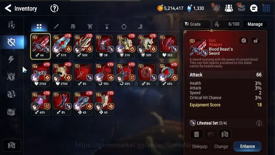 Epic Seven Accounts GLOBAL Unverif|New Era|2 ML(Rhiana&Luciel,SOT Snow image 15