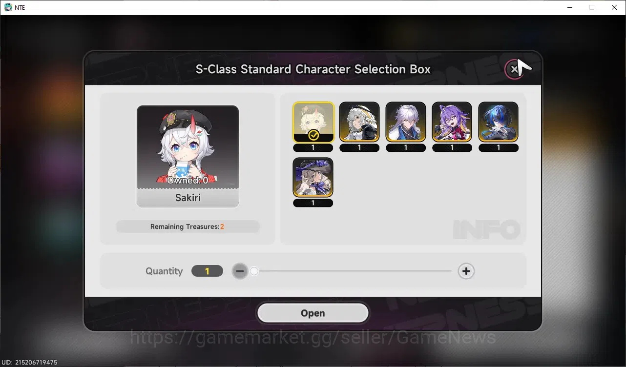 Neverness to Everness Accounts Global SEA|HL 3|2 S-Class 1 Limited [Shinku],Baicang|2 S-Class Selector Box|Selector On|Male 10