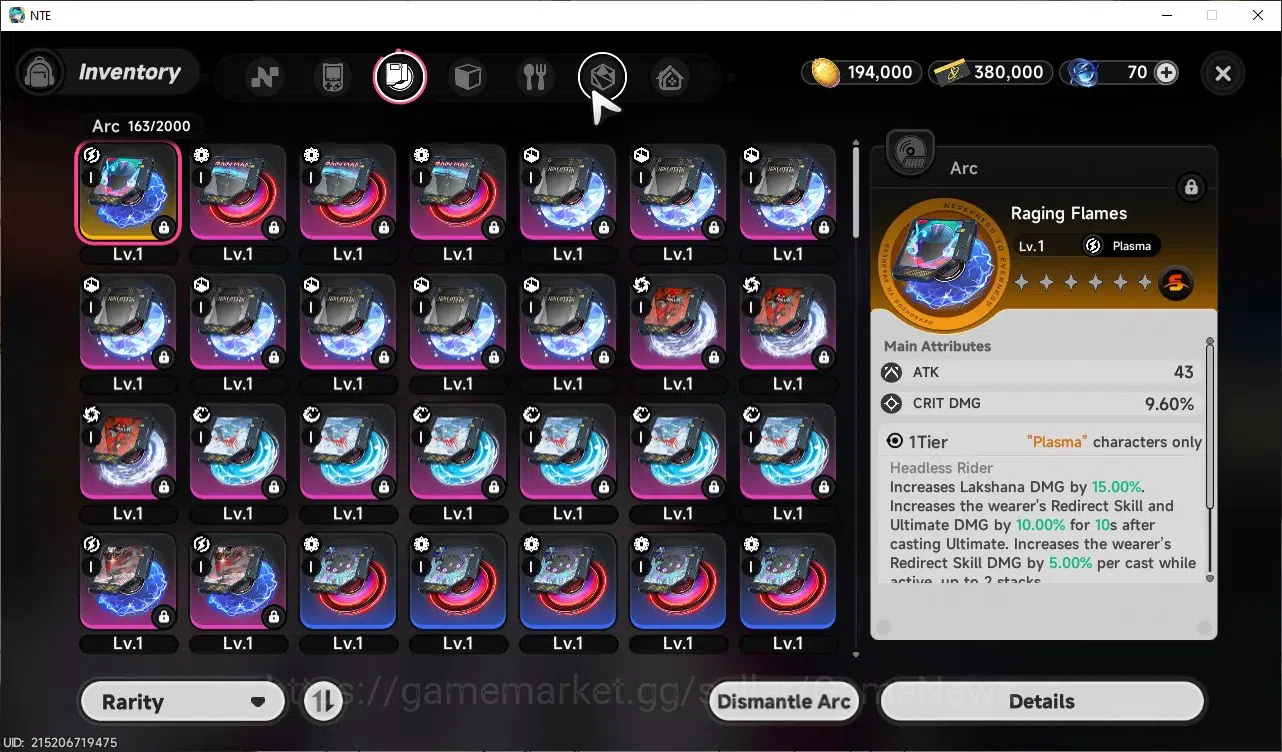 Neverness to Everness Accounts Global SEA|HL 3|2 S-Class 1 Limited [Shinku],Baicang|2 S-Class Selector Box|Selector On|Male 11
