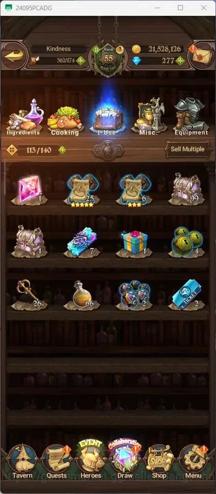 The Seven Deadly Sins: Grand Cross Accounts Endgame ASIA | 2.13M CC | 277 DM | 87 LS | UR Demon King Meliodas 1/6 | Collab 12
