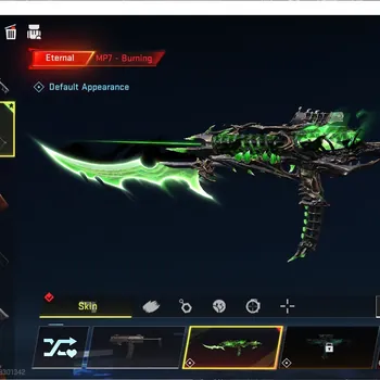 Blood Strike Accounts Starter ASIA Starter|ETERNAL MP7-Burning Lv1|1 Epic Rename Card|2 Legendary Camo Chests|Check