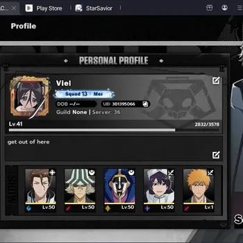 BLEACH: Soul Resonance Accounts Nuverse SEA |Lv.41|7 SSR 6 Sign(Ichigo