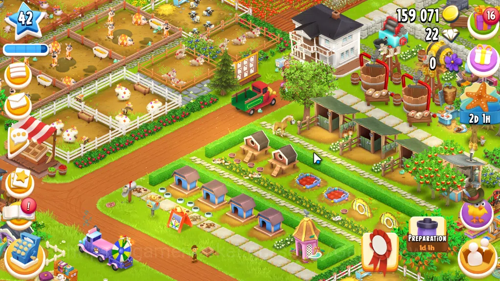 Hay Day Accounts Level 42 | Barn Storage 1050 + Silo Storage 675 | 159k Coins, 23 Dm |CN ON|Log Supercell ID|Take 3