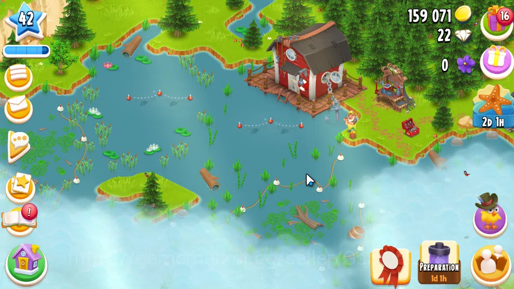 Hay Day Accounts Level 42 | Barn Storage 1050 + Silo Storage 675 | 159k Coins, 23 Dm |CN ON|Log Supercell ID|Take 4