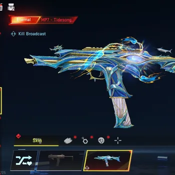 Blood Strike Accounts Starter Asia|Eternal MP7 Tidesong Lv2+Collab Mr Iguana|7