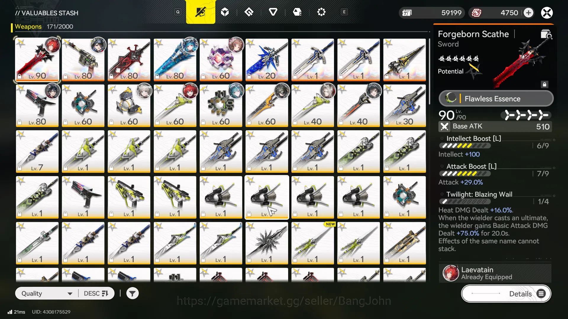 Arknights: Endfield Accounts ASIA |MidGame|2Limit+2Sign|Laevatain Sign,Tangtang image 3