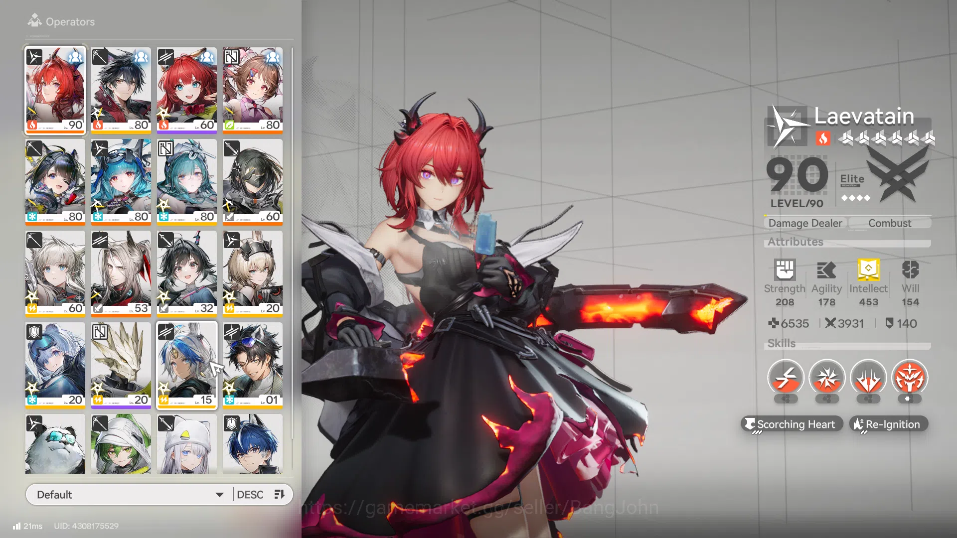 Arknights: Endfield Accounts ASIA |MidGame|2Limit+2Sign|Laevatain Sign,Tangtang image 4