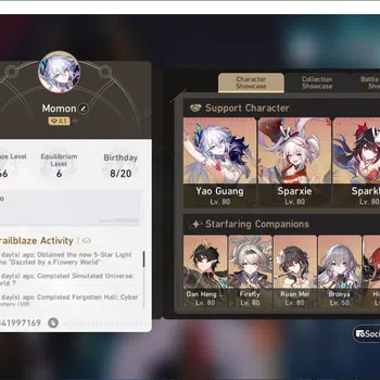 Honkai Star Rail Others ASIA | TL 66 yao guang, sparkle, spaxie, dan heng, image 1