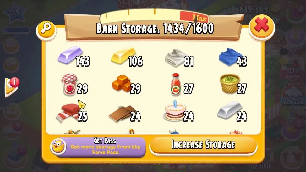Hay Day Accounts Lvl 54 | Silo Storage 400 + Barn Storage 1600 | 61 image 11