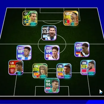 eFootball Accounts High-End Android|Power 3121|Big Time Cristiano Ronaldo|4 Epic Zlatan Ibrahimovic,Carles Puyol|3 Show Time