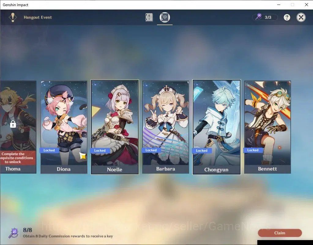 Genshin Impact Accounts Asia|AR 55|5Limit +4(*5Wep)|[PremTeam Nefer,Lauma] image 16