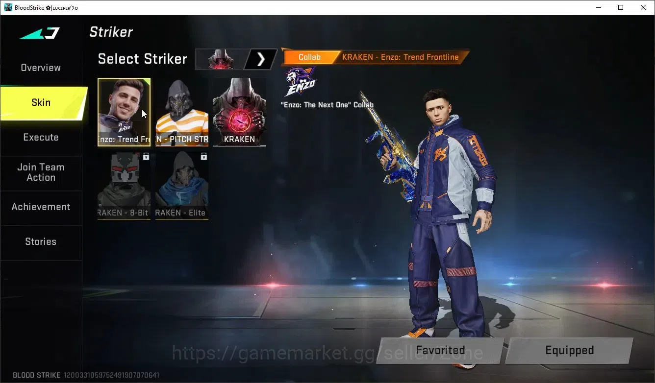 Blood Strike Accounts Asia|1 ETERNAL: AUG Empyrean | 1 LIMITED | 1 ULTRA image 1