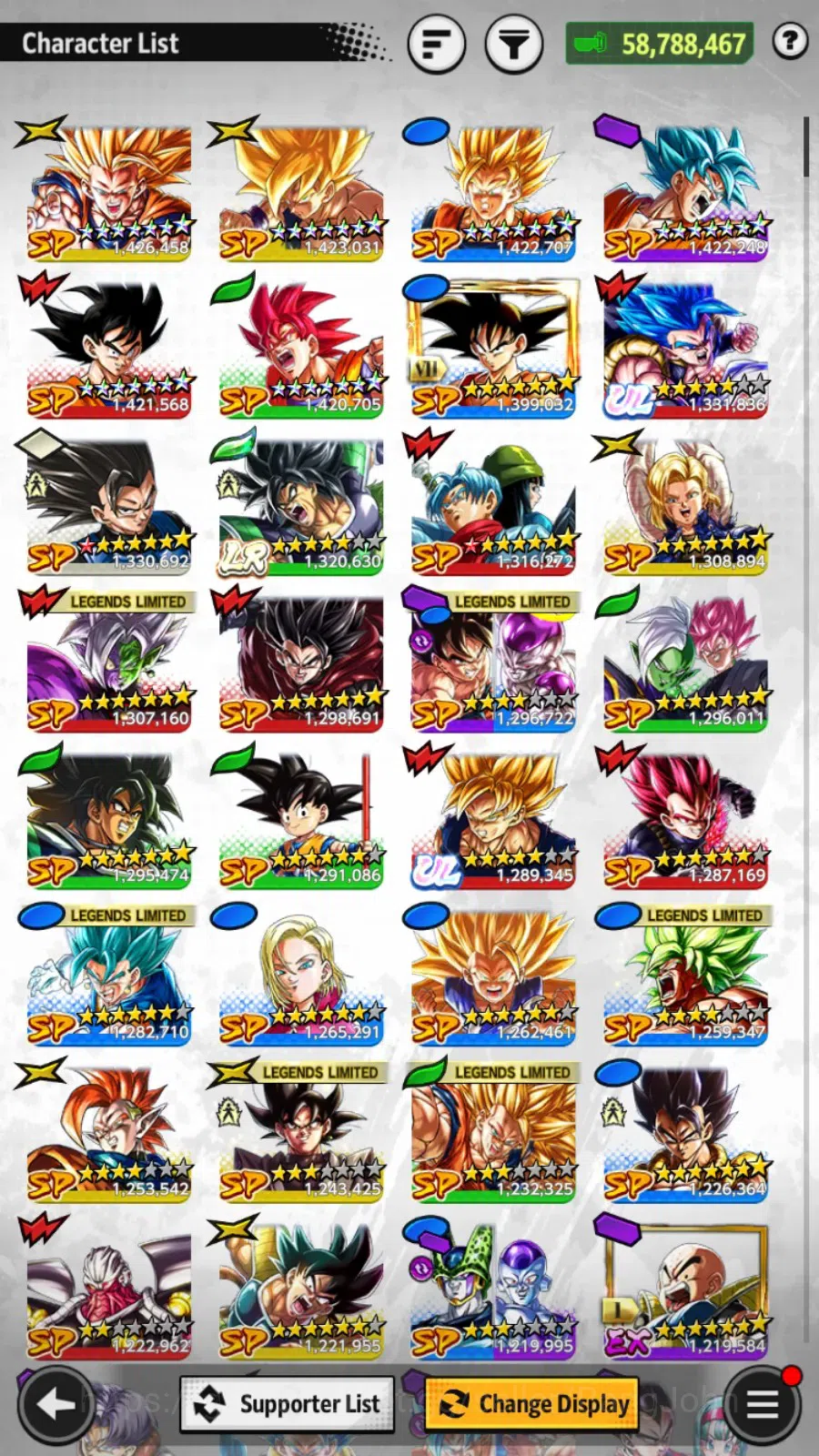 Dragon Ball Legends Accounts Android|Lvl 147|58M Total Power|UL 2|LR 1|UL SSG G image 8
