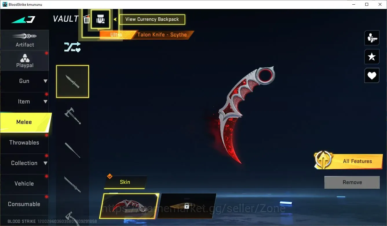 Blood Strike Accounts Starter ASIA|STARTER|1 ULTRA Melee: Talon Knife-Scythe| Legendary Emote: Throne | 2 Legendary Chests 1