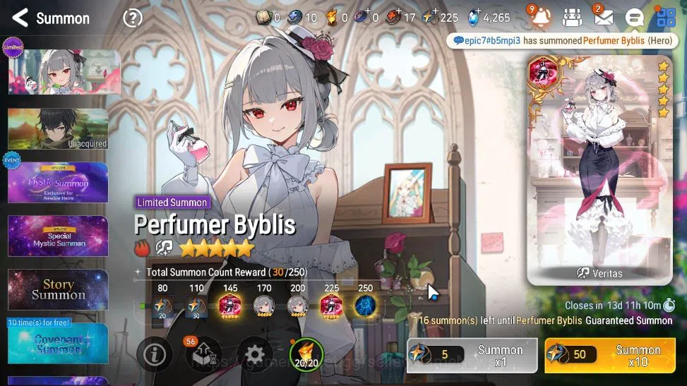 Epic Seven Accounts GLOBAL Unverif|3 ML(DB Senya,Com Pavel,MChloe)+P B image 18