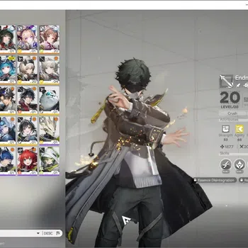 Arknights: Endfield Accounts ASIA|Lvl 15|5 SSR (2 Limited) + 5 (*6 Weapon)|Liino P1 & Zhuang Fangyi|1 Selector Permit,1 Wp