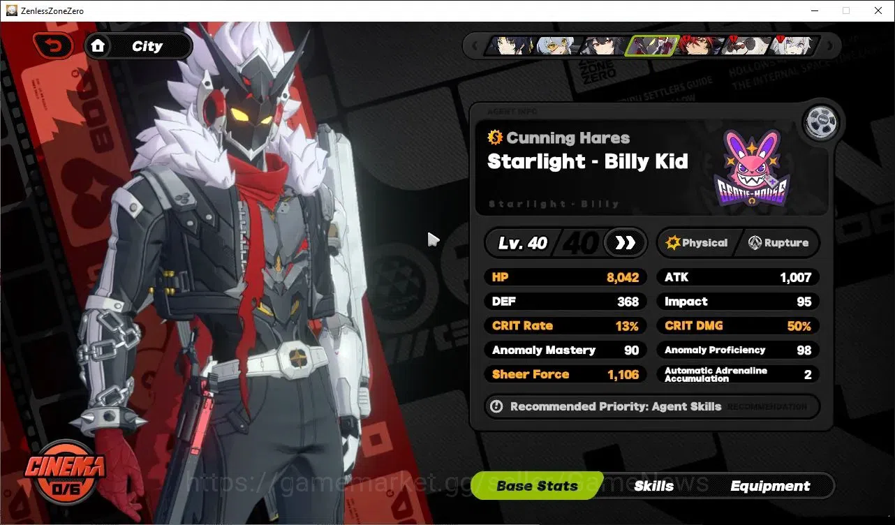 Zenless Zone Zero Accounts EUROPE|IK 44|S1 Ch5|3 Limited[Starlight-Billy+Sign image 16