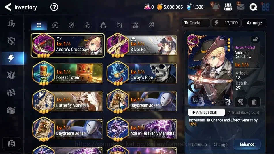 Epic Seven Accounts GLOBAL Unverif|New Era|2 ML(Rhianna&Luciella,Belli image 14