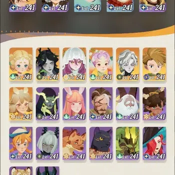 AFK Journey Accounts GLOBAL G237|Collab Digimon (Gabumon)+Aurora +2 Hero Selector|45K DM|20 SC,42 Rate Up,59 Epic,447 Invite