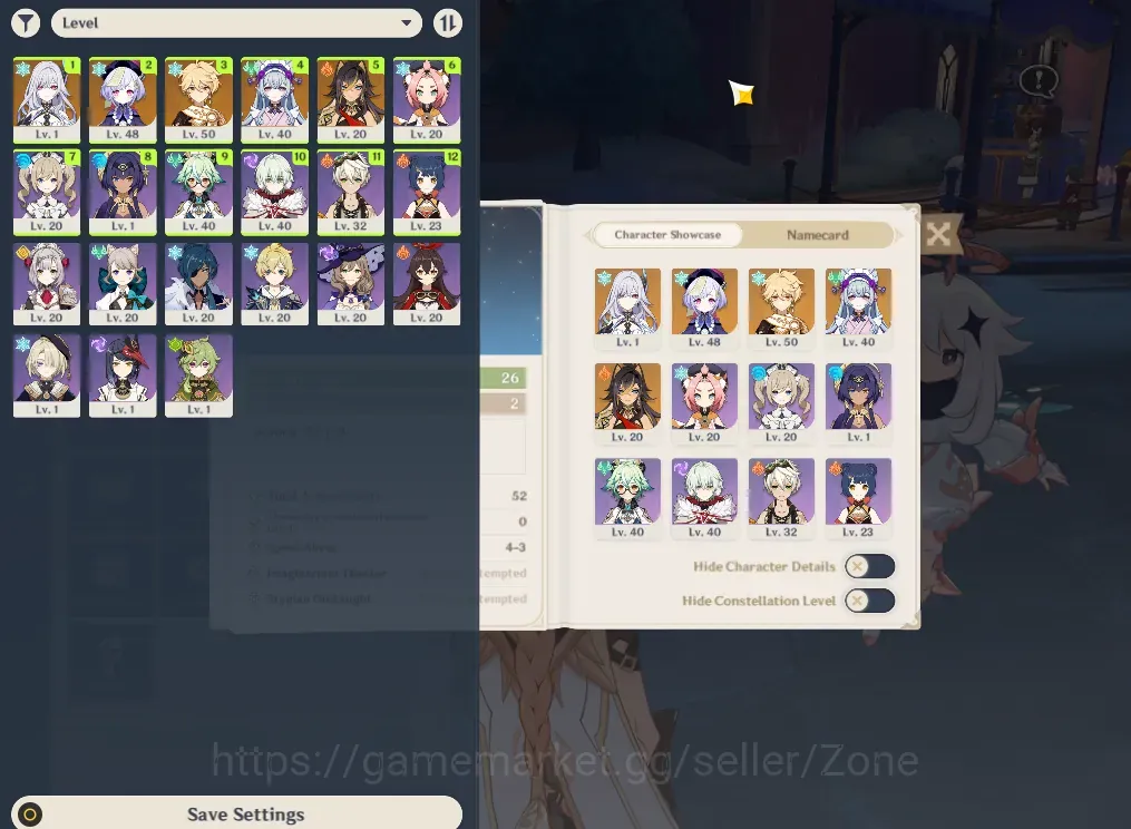Genshin Impact Accounts Reroll ASIA|AR26WL2|1 LIMIT:Skirk|3 1