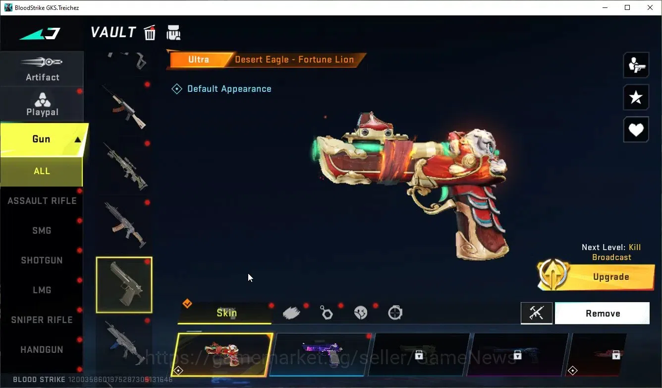 Blood Strike Accounts ASIA|ETERNAL Lv3 Vector-ShadDrake+10 ULTRA[Emma,Or image 14