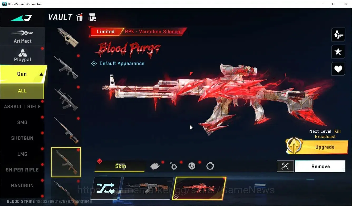 Blood Strike Accounts ASIA|ETERNAL Lv3 Vector-ShadDrake+10 ULTRA[Emma,Or image 17