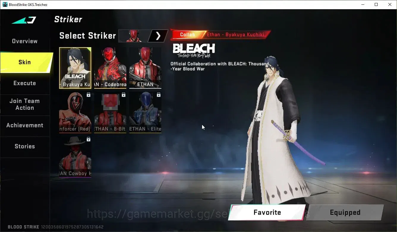 Blood Strike Accounts ASIA|ETERNAL Lv3 Vector-ShadDrake+10 ULTRA[Emma,Or image 4