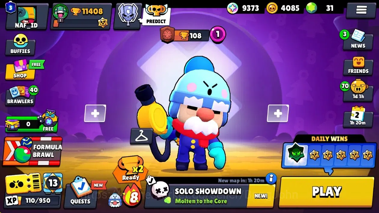 Brawl Stars Accounts Global|11408 Thropy|47 Brawlers-7 Max Lvl|5 Hyperc image 1
