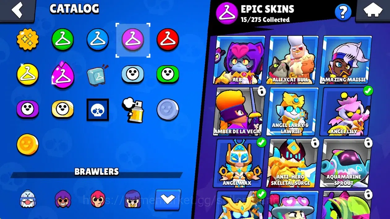 Brawl Stars Accounts Global|11408 Thropy|47 Brawlers-7 Max Lvl|5 Hyperc image 15
