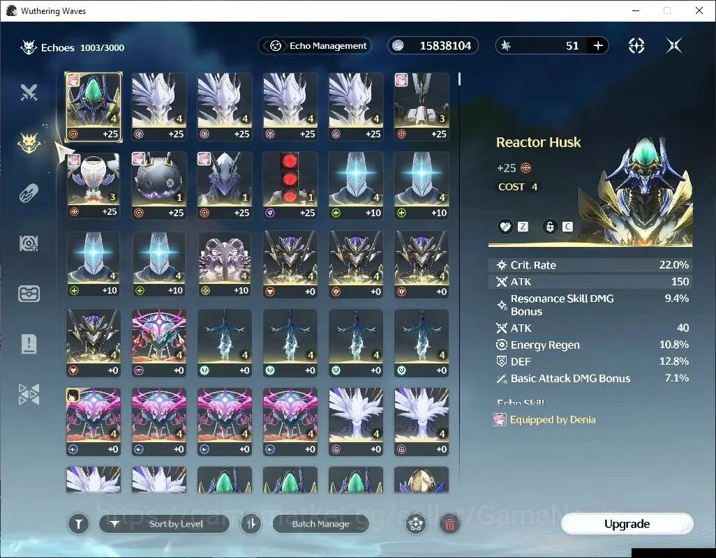 Wuthering Waves Accounts SEA|UL 47|2 Limited| (Denia R6,Rebecca) |Female MC image 6