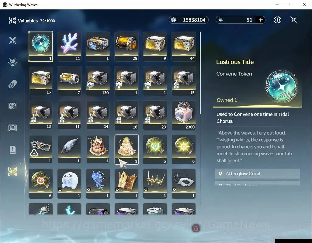 Wuthering Waves Accounts SEA|UL 47|2 Limited| (Denia R6,Rebecca) |Female MC image 9