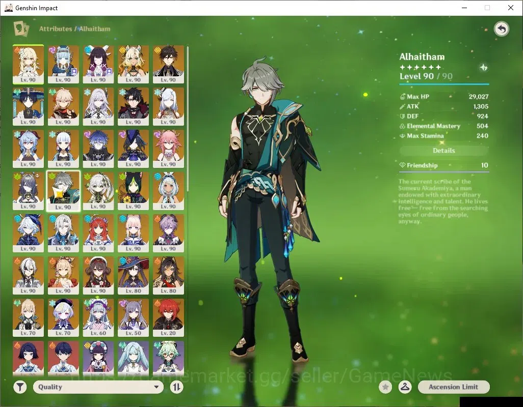 Genshin Impact Accounts ASIA|AR 60 END GAME+HSR|26 Limited + 15 (*5Weapon) image 18