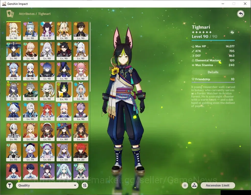 Genshin Impact Accounts ASIA|AR 60 END GAME+HSR|26 Limited + 15 (*5Weapon) image 20