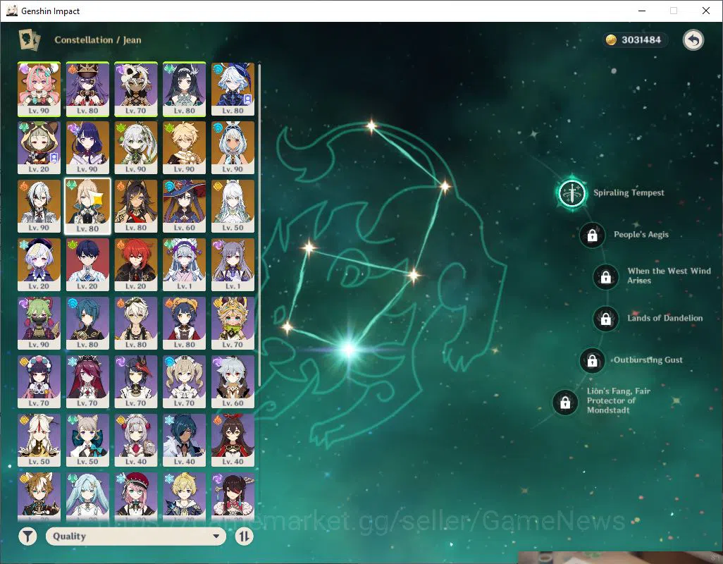 Genshin Impact Accounts Asia|AR 57|7 Limited +2(*5Weapon)|RaidenC1+Sign,Ar image 5