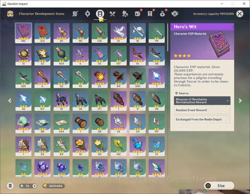 Genshin Impact Accounts Asia|AR 57|7 Limited +2(*5Weapon)|RaidenC1+Sign,Ar image 9