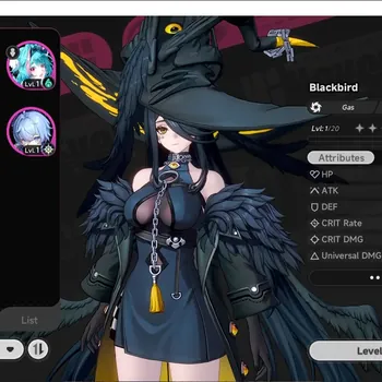 Neverness to Everness Accounts Global EU|Prologue|HL 3| 1 S-Class Limited (Blackbird) | Selector 31/50 |Female MC|Log