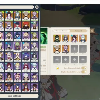 Genshin Impact Accounts Others ASIA|AR 56|Prem Team Nefer+Sign|6 Limited + 2 (*5Weapon)|Ineffa+Sign,Sandrone,Durin|All