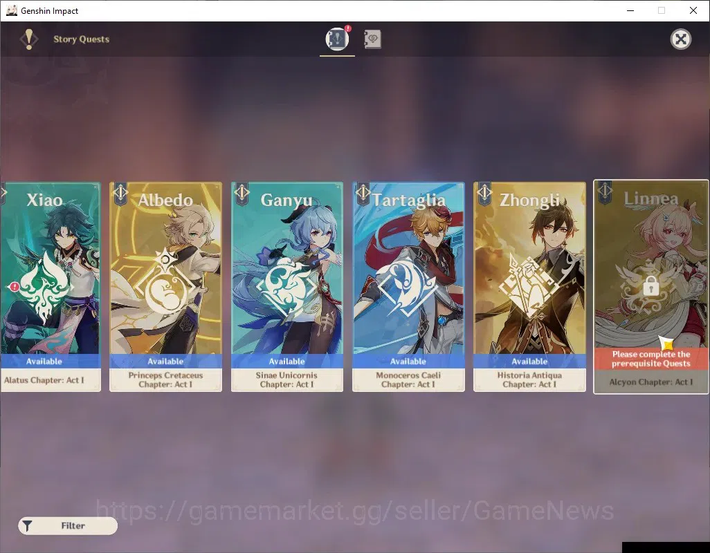 Genshin Impact Accounts ASIA|AR 56|7 Limited + 4 (*5 Weapon)|Raiden C3 + S image 20