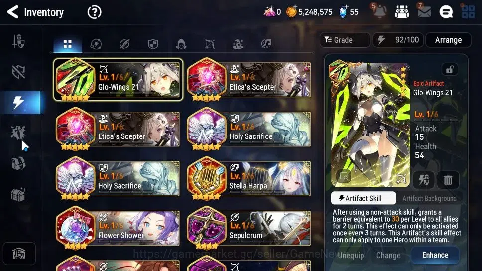 Epic Seven Accounts GLOBAL|UnVerif|2 ML(Rhianna&Luciel,Lionheart Cermi image 14