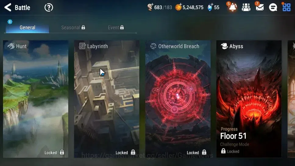 Epic Seven Accounts GLOBAL|UnVerif|2 ML(Rhianna&Luciel,Lionheart Cermi image 19
