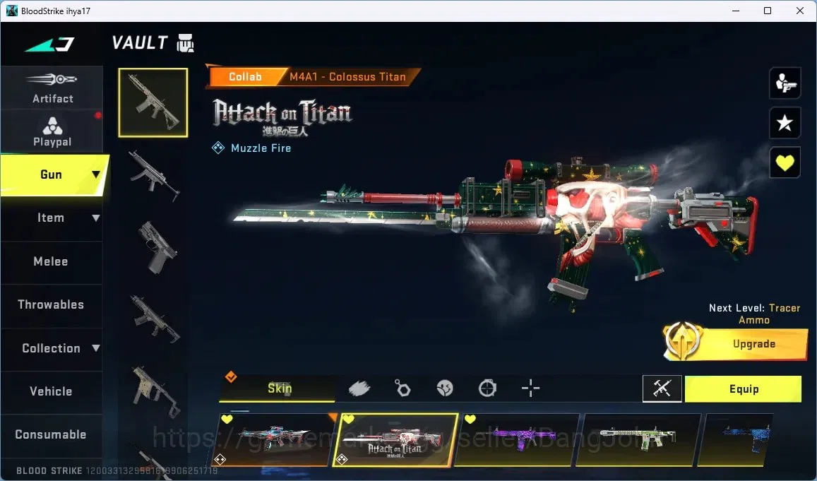 Blood Strike Accounts ASIA | 1 EVO: FAL-Evolved Draco | 1 AOT Gun | 2 UL image 3