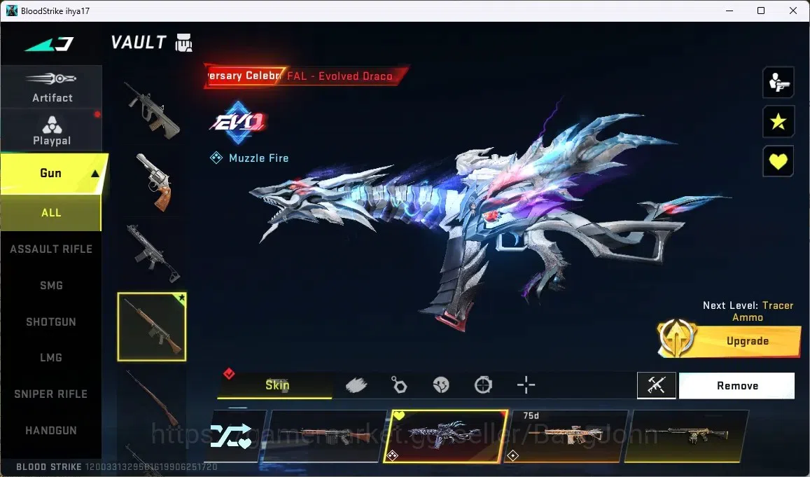 Blood Strike Accounts ASIA | 1 EVO: FAL-Evolved Draco | 1 AOT Gun | 2 UL image 5