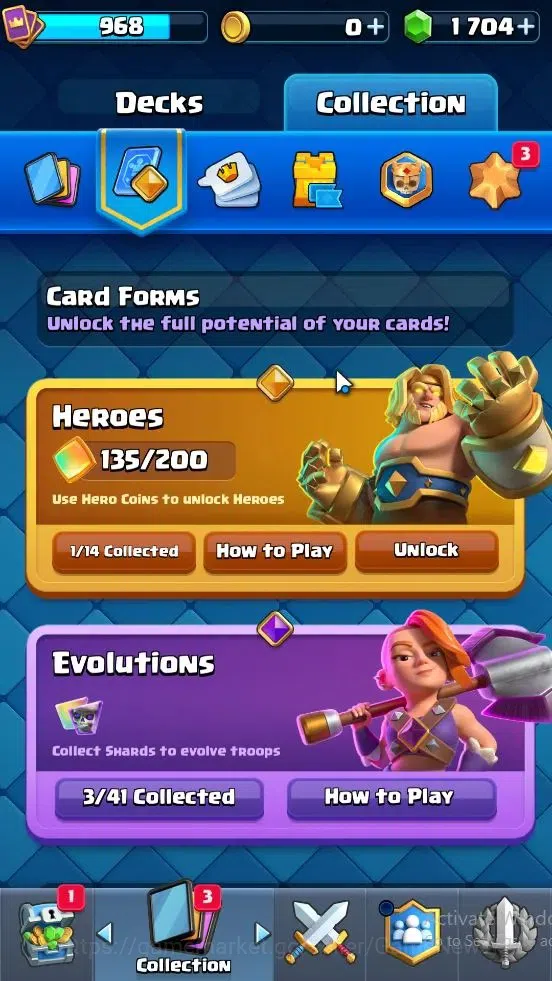 Clash Royale Accounts KTL 12|Trophy 7613|Card 107|Limited Skin|1 Hero 3 image 11