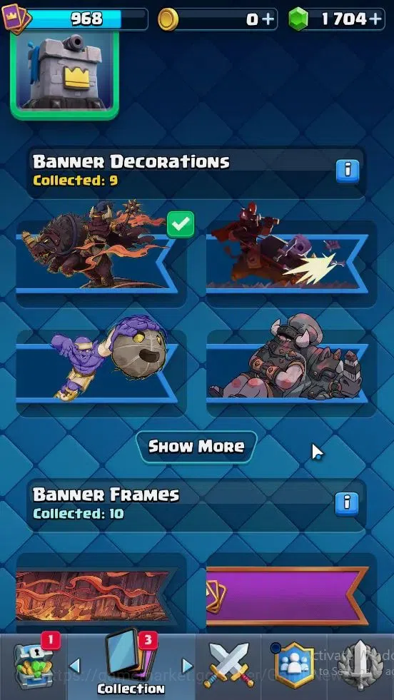 Clash Royale Accounts KTL 12|Trophy 7613|Card 107|Limited Skin|1 Hero 3 image 16
