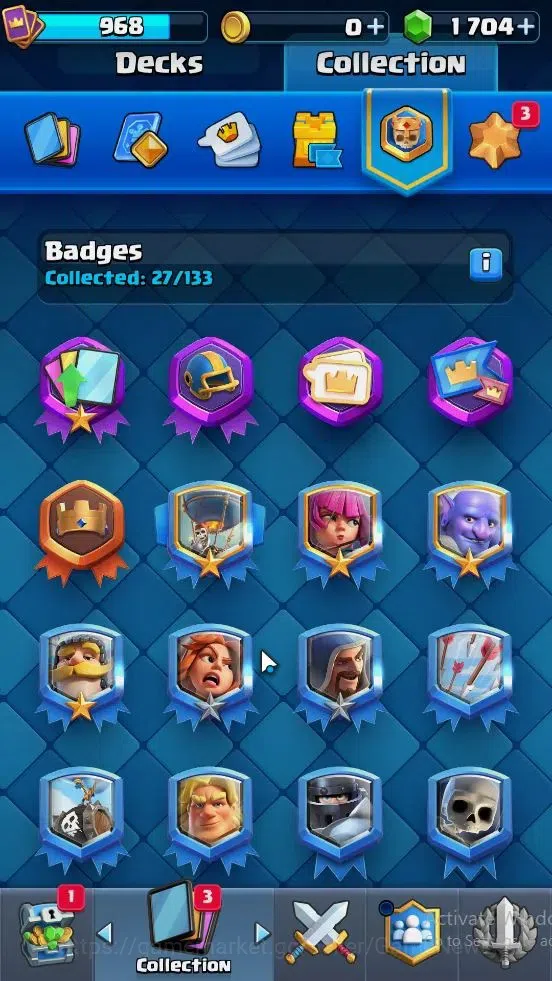 Clash Royale Accounts KTL 12|Trophy 7613|Card 107|Limited Skin|1 Hero 3 image 17