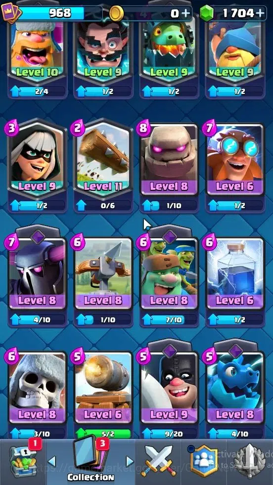 Clash Royale Accounts KTL 12|Trophy 7613|Card 107|Limited Skin|1 Hero 3 image 5